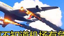 一个信息差，两架客机的命运危险 #飞机 #游戏 #解说