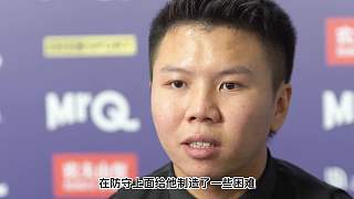 龍3木 | "以前跟奧沙利文打是有心理障礙的！“周躍龍6--3希金斯賽后采訪