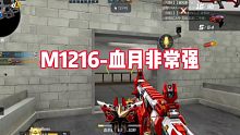 不得不说这把M1216-血月还是很好用的