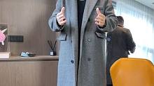 入冬后，胖男生不穿一次毛呢风衣，你都不知道自己有多帅气 #微胖穿搭   #气质穿搭   #毛呢风衣