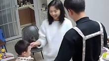 #比起周六更喜欢周五的晚上  看到这一家三口 理解了幸福的具象化#爱情  #幸福日常