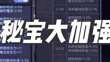今天更新了，好消息是秘宝属性大加强，坏消息是和我们普通玩家没什么关系#晶核coa #晶核