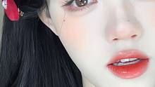 这个甜茶栗子妆也太适合冬天了吧！画完直接换头！#妆容#妆容教程#韩系#氛围感#换头了换头了