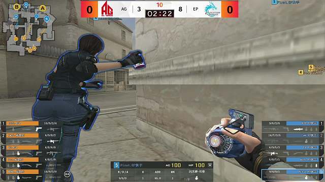 EP vs AG CF燃冬杯