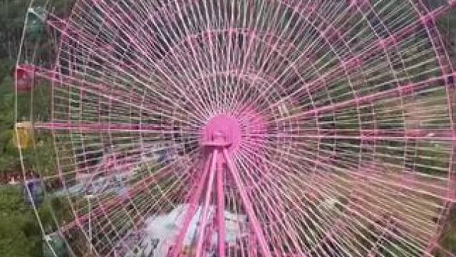 为什么说这个假期要来江会游乐园，因为他们家大翻新大投入，项目全面升级，环境全面优化，更好看更好玩，还