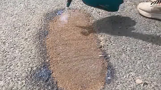 沥青路变混凝土路