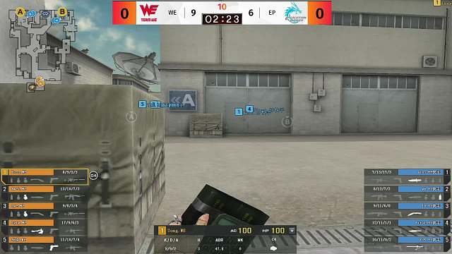 EP vs WE CF燃冬杯