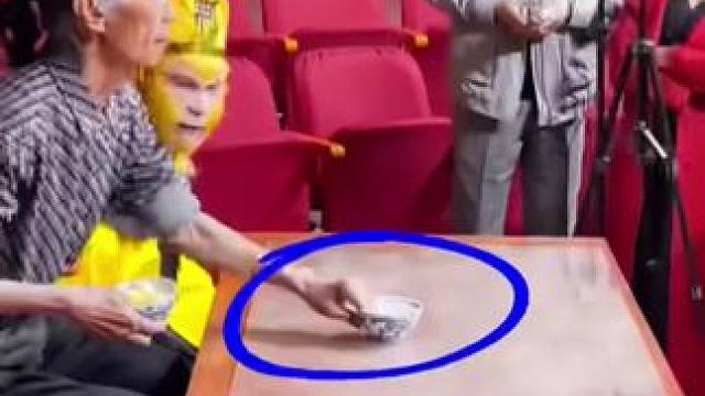 #魔术教学 d#三仙归洞 大圣看惊呆了