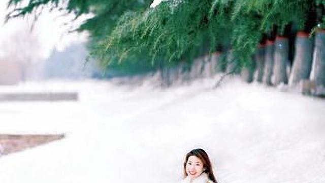 #柯基 #狗狗玩雪 #萌宠出道计划 #狗狗拍照比我会摆姿势 今年最后的一片积雪 在郑州版的横河道子