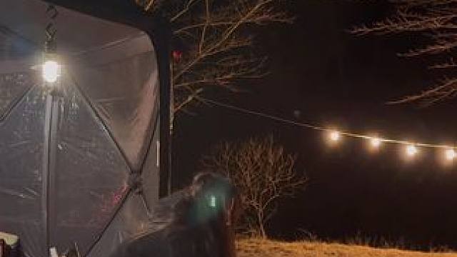 沉浸式露营日常 快叫上你的小伙伴一起入眠吧 #露营 #户外露营 #沉浸式露营 #解压 #睡前抖一抖