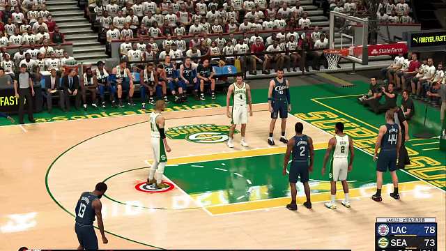 S5赛季-季后赛首轮G6  快船vs超音速 121-109