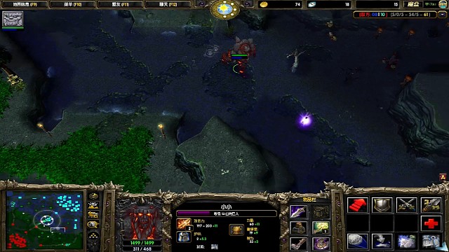 我方矮子幽鬼斧王小小最后补了个敌法被喷