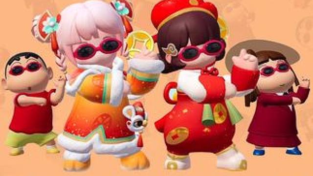 跨年派对时间到！星宝们让我们一起“呱呱呱”舞起来！(～￣▽￣)～
#元梦之星#在元梦之星元旦跨年#元