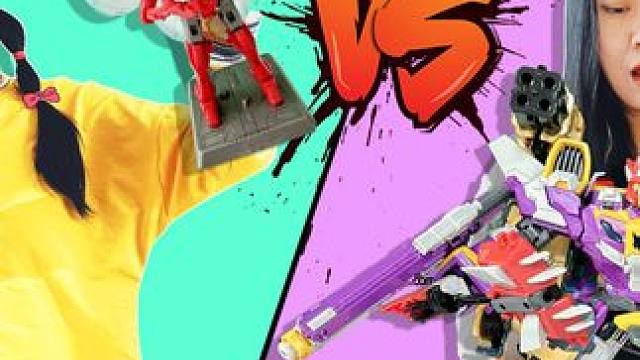 小学生VS大学生 玩变形联盟机器人的区别 #变形联盟 #玩具探险家 #趣味玩具 #创意玩具 #变形玩