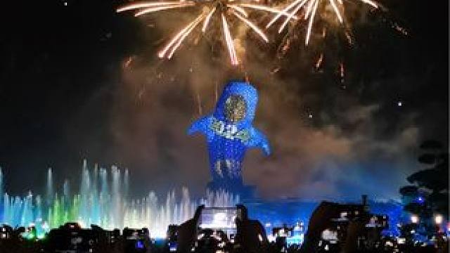 新年快乐！2024元旦珠海烟花跨年狂欢盛宴#2024跨年烟花秀 #2024赴一场烟火狂欢 #新年向烟