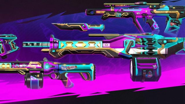 28号返场「全息波普」全皮肤/全炫彩/全等级实机演示|无畏契约皮肤