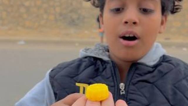 圆圆的糖果，你喜欢吃吗#沙雕 #搞笑 #随手拍 #快乐