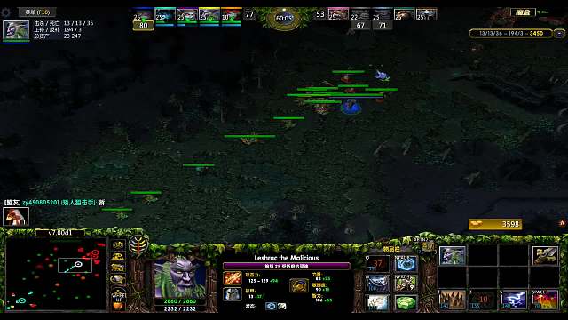 老鹿4v5  超级兵守4波翻盘