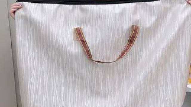 两个大容量的收纳袋只要13.9，质量还这么好 换季收纳 搬家 孩子放寒假装衣服装被子过年回家装行李都