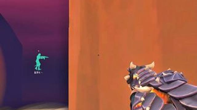 一眼挂 按侧键按成开镜了 真男人E往无前#无畏契约 #valorant