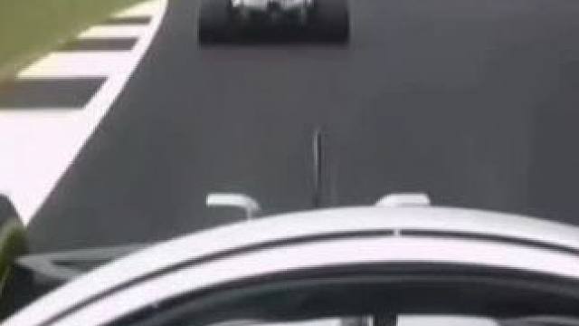 44和77精彩缠斗的一圈#f1 #汉密尔顿 #博塔斯 #赛车 #方程式赛车