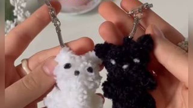 沉浸式手工制作vlog｜精致女人D IY自制钥匙挂件vlog～✨☺️ 
#手工diy #亲手制作 #