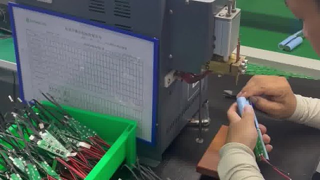 18650电池焊接保护板