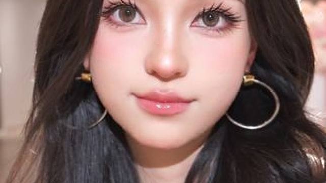 最近很喜欢的灵动狐系妆，真的好显眼睛大！#妆教 #想把这个妆焊在脸上 #新年年会妆