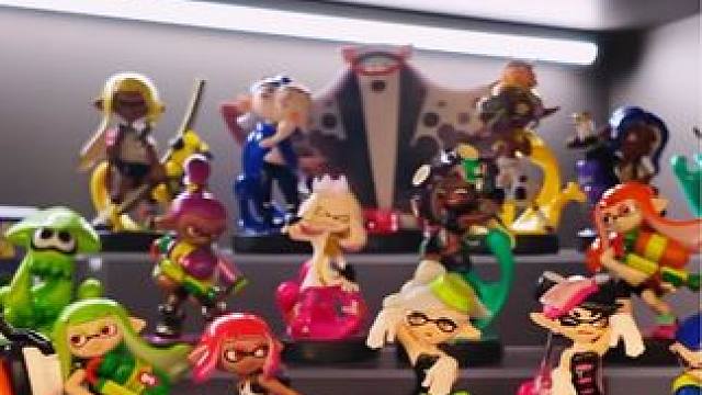 如果你也喜欢喷喷那我们就是好朋友啦！#任天堂 #斯普拉遁3 #amiibo #手办