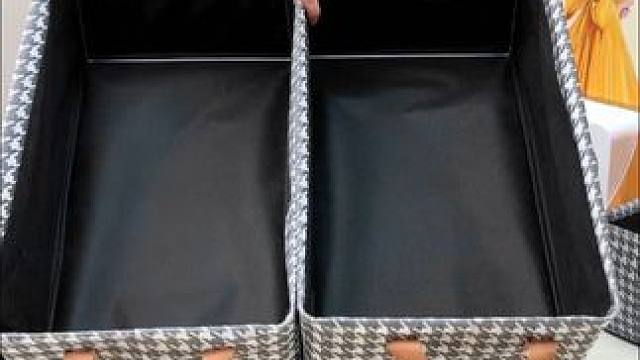 衣柜里放几个收纳箱，衣服裤子收纳整洁还方便拿取，衣柜空间更好利用了#收纳箱