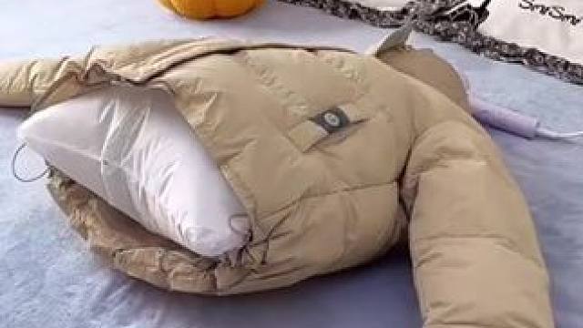 洗完的羽绒服总是一坨一坨的，或者平时着急穿的衣服都可以用这个烘干袋，洗完的羽绒服边吹边拍打，不仅干的