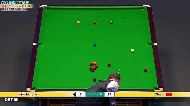 肖恩·墨菲vs张安达 2024大师赛 星辰 上