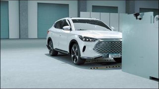 比亚迪宋Plus的碰撞测试模拟来喽～下载懂车帝，看最新成交价。