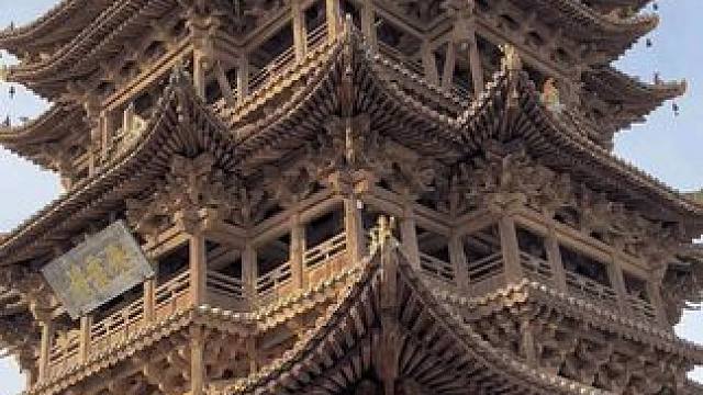 飞檐如翼、钩心斗角、神功天纵、旷世杰作，这座飞云楼总是百看不厌。#飞云楼 #地上文物看山西