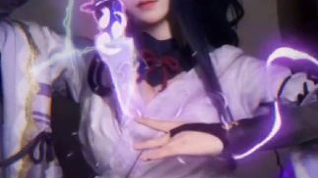 你要与我为敌吗?#纯欲天花板 #雷电将军