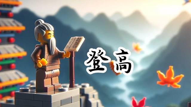 登高，但是乐高版