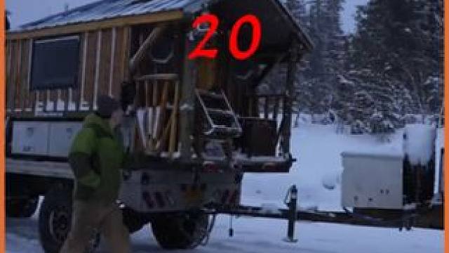 这个男人把皮卡改成房车，走到哪里，家就在哪里#野外露营#房车旅行 #解压 #助眠