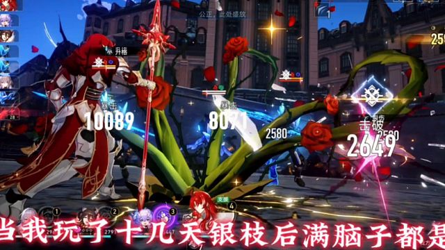 当我玩了十几天银枝后，满脑子都是
