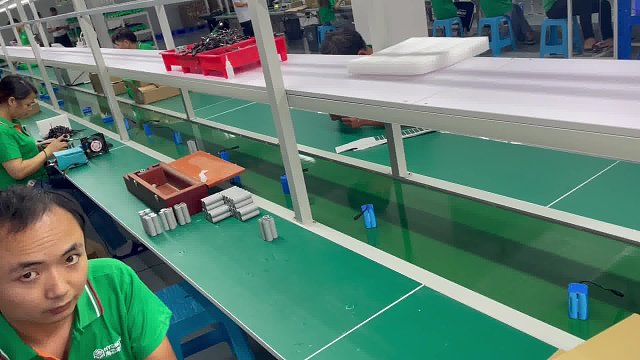 18650电池组生产线