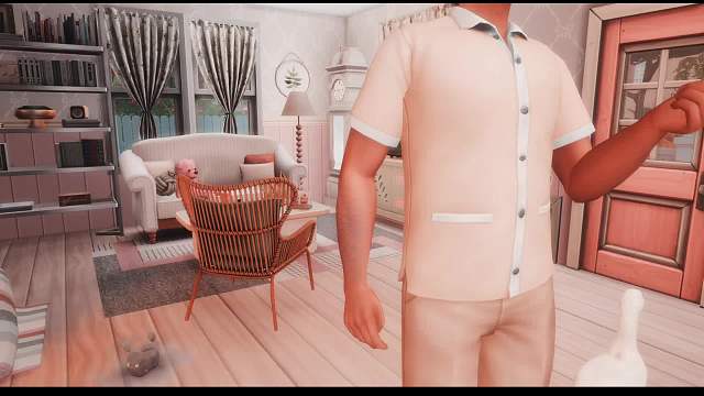 模拟人生4少女粉小屋