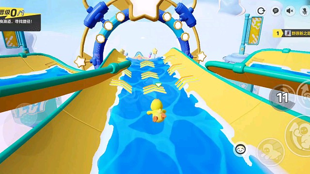 元梦之星激流勇进无细节，基本跑法