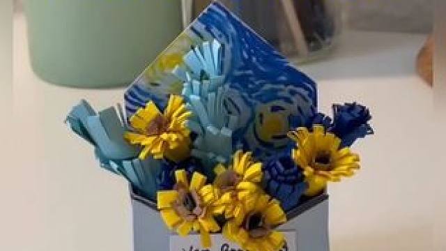 沉浸式手工制作vlog｜精致女人DIY自制向日葵花束礼物vlog～✨☺️ 
#手工diy #做手工我