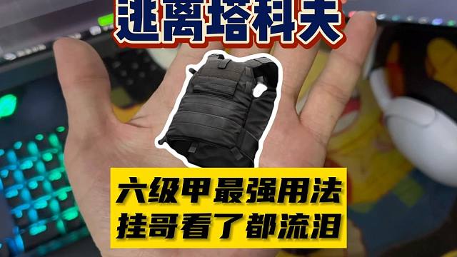 【大聪明塔科夫】六级甲最强用法挂哥看了流泪