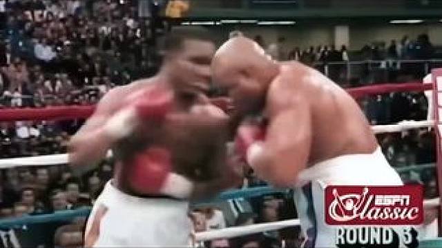 这样的抗击打你见过吗？面对这样的福尔曼，霍利菲尔德也怀疑人生！#拳击 #kotv #拳王 #福尔曼 