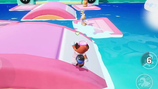 在元梦里过河不易，注意每一步都要精打细算！