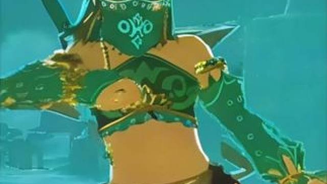 起猛了，哈哈哈#塞尔达传说 #林克 #任天堂switch #主机游戏 #科目三