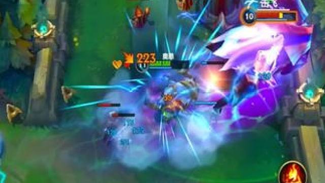 大胆，敢把我们奥恩当靶子？？？ #奥恩 #lolm #金克丝 #上热门 #游戏日常