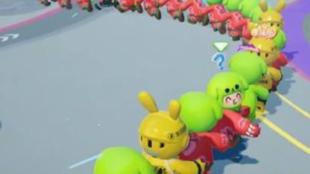 元梦广场上大花袄包场啦#大花袄走遍星世界 #终于元梦哈尔滨