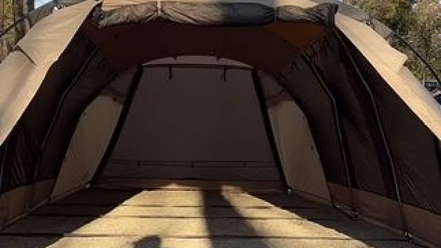 露营冬日布置#露营报告 #野营 #户外