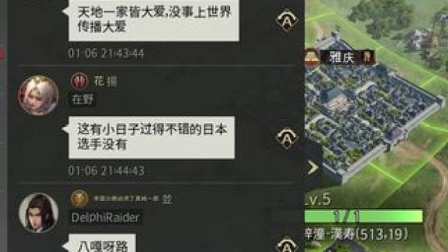 虽然是游戏，也得体现我们大国风范哪#率土之滨 #率土星推计划 #聊天记录